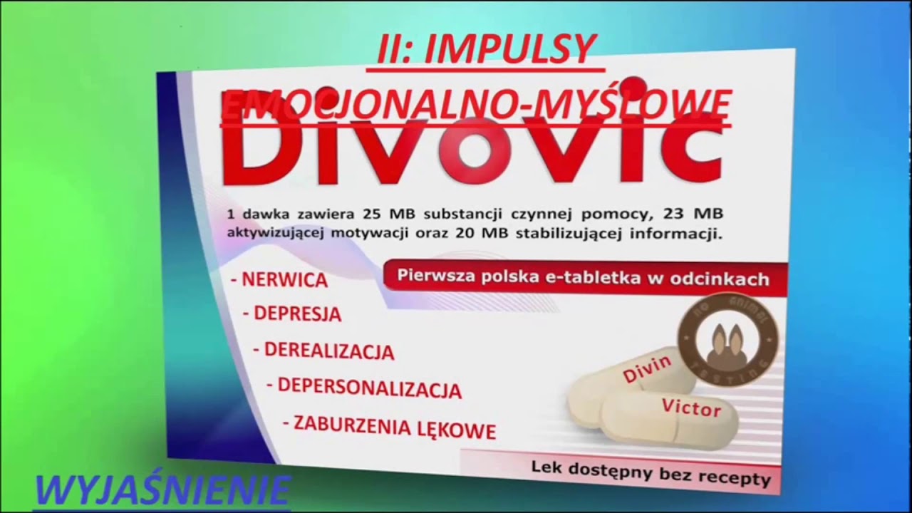 IMPULSY EMOCJONALNO-MYŚLOWE cz 1. - Czym są i dlaczego się pojawiają? (DivoVic: Piguły Wiedzy )