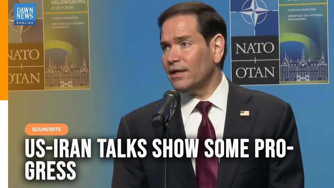 Rubio Says 'Some Progress' In US-Iran Talks, Reiterates Washington's Priorities | Dawn News English
