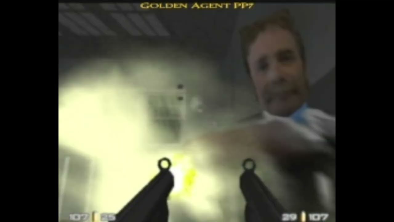 Depot Secret Agent - Full Level Play (Goldeneye 007 N64)