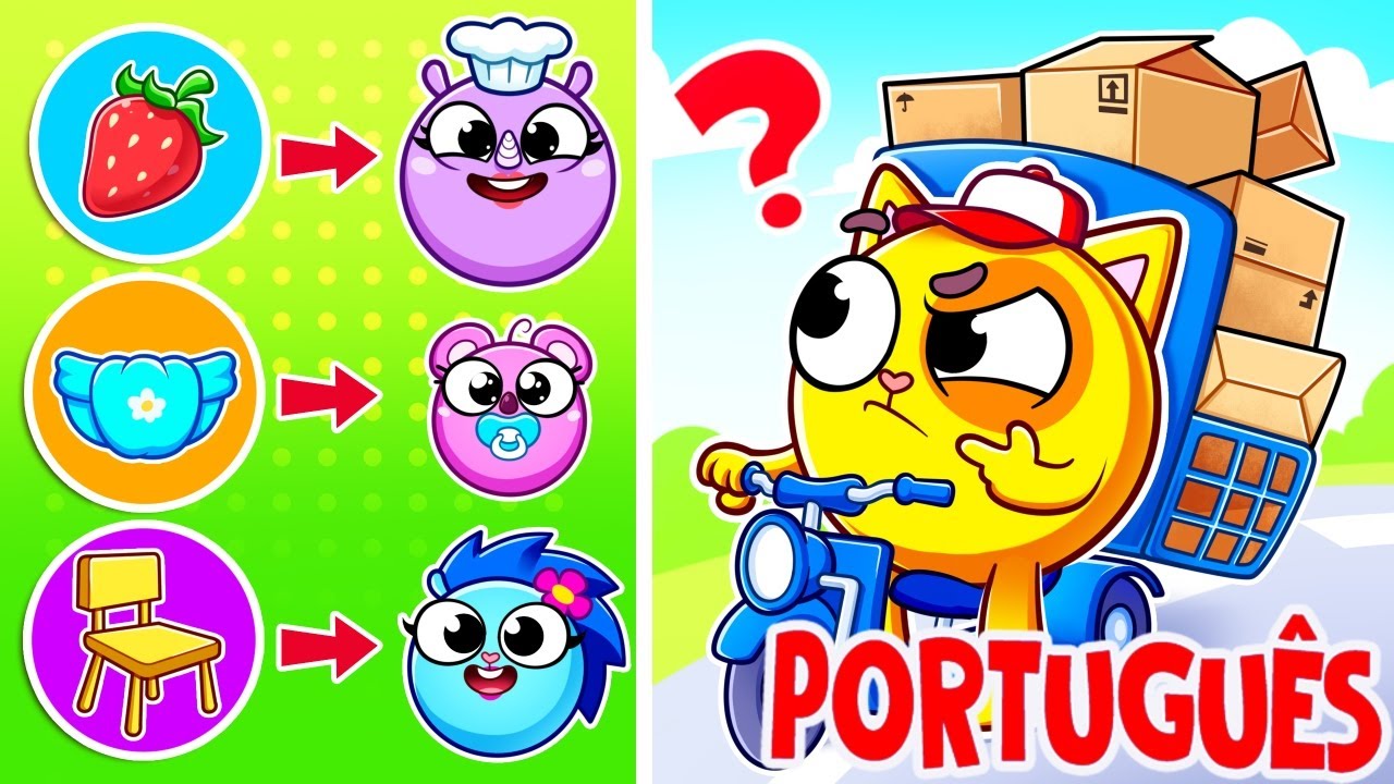 Desafio do Super Time de Entregas 📦😸 Boas Maneiras | Músicas Infantis 🐱🐨🐰🦁 e Rimas do Baby Zoo