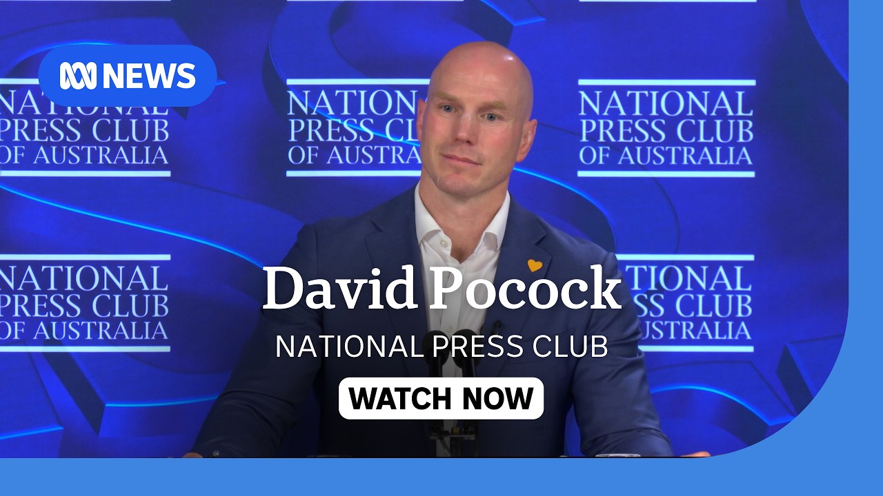 IN FULL: Senator David Pocock addresses National Press Club | ABC NEWS