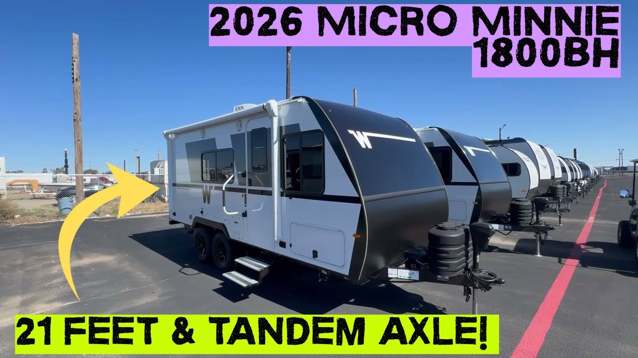 2026 Winnebago Micro Minnie 1800BH