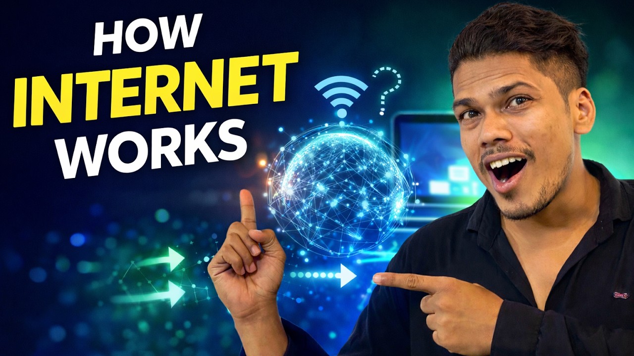 Internet Kaise Kaam Karta Hai? | Simple Explanation
