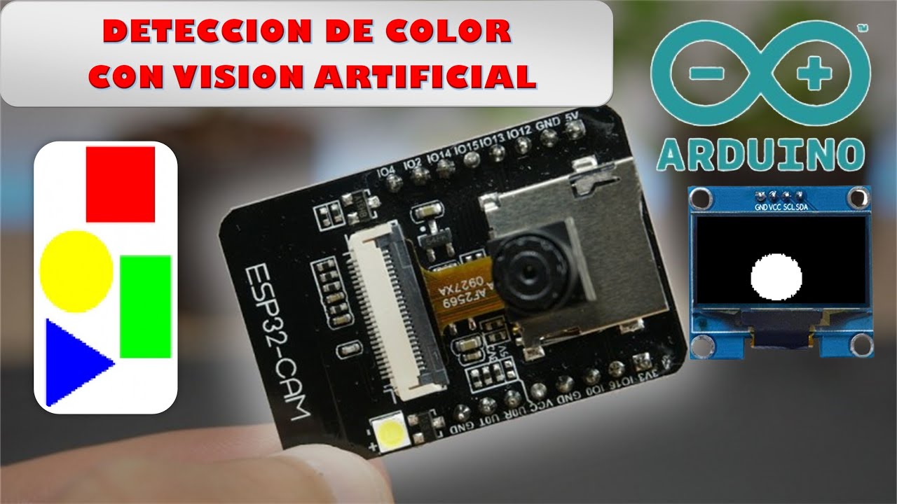 Visión Artificial con ESP32-CAM - Detección de color