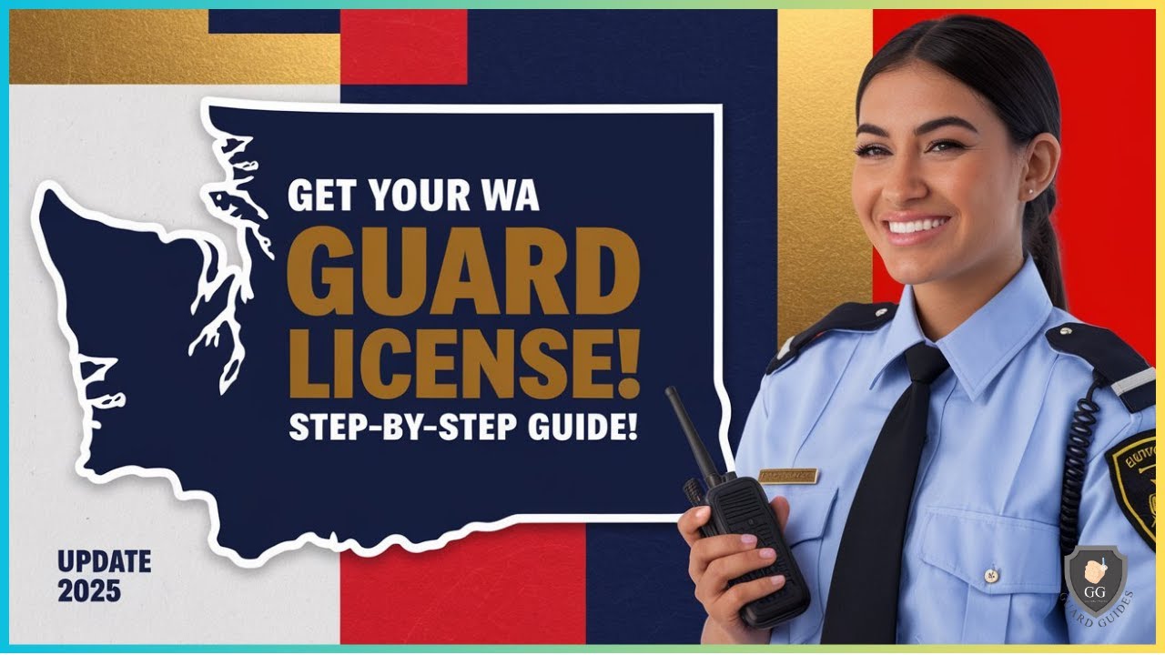 How to Get a Security Guard License in Washington (2025)
