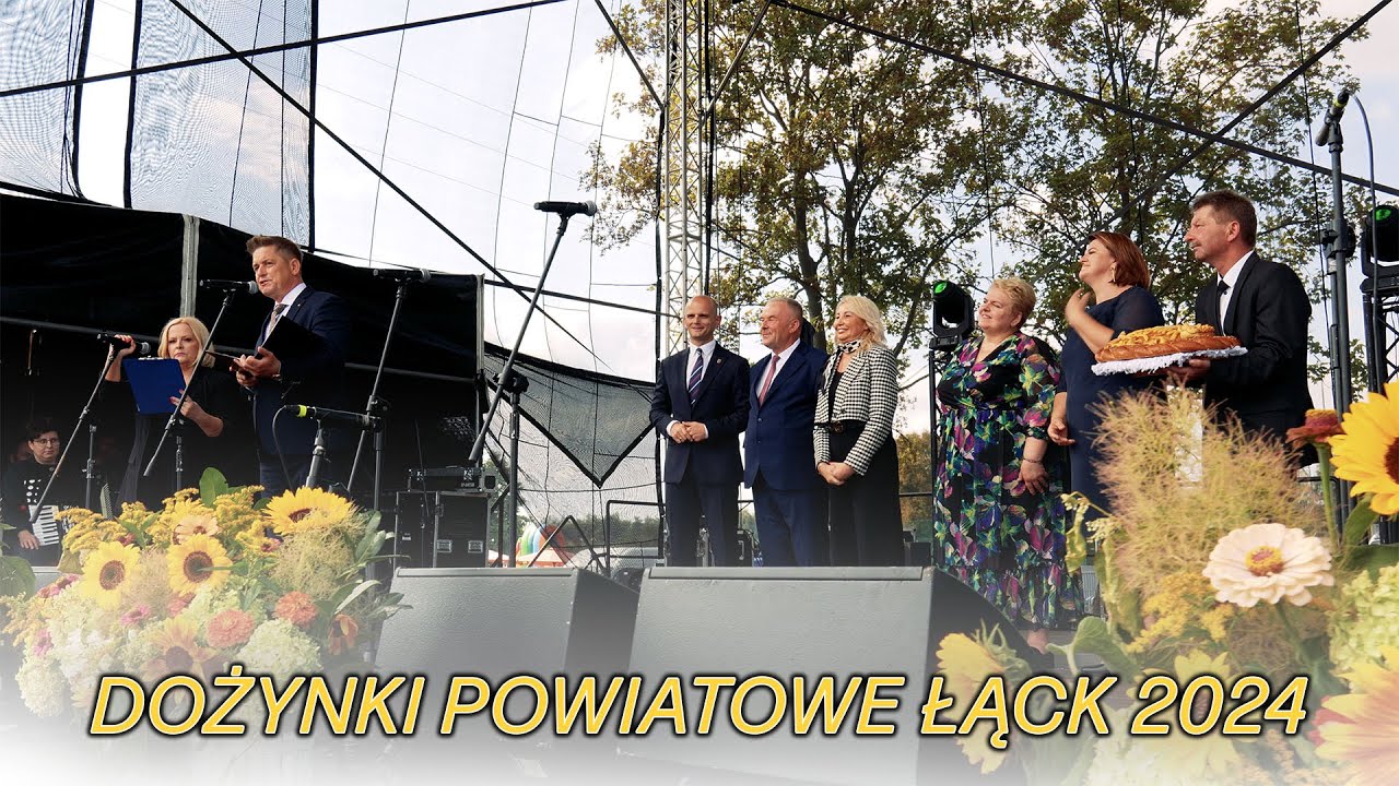 Dożynki powiatowe Łąck 2024