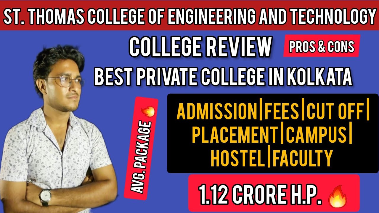 St. Thomas College of Engineering and Technology Review | Best Engineering college in west bengal