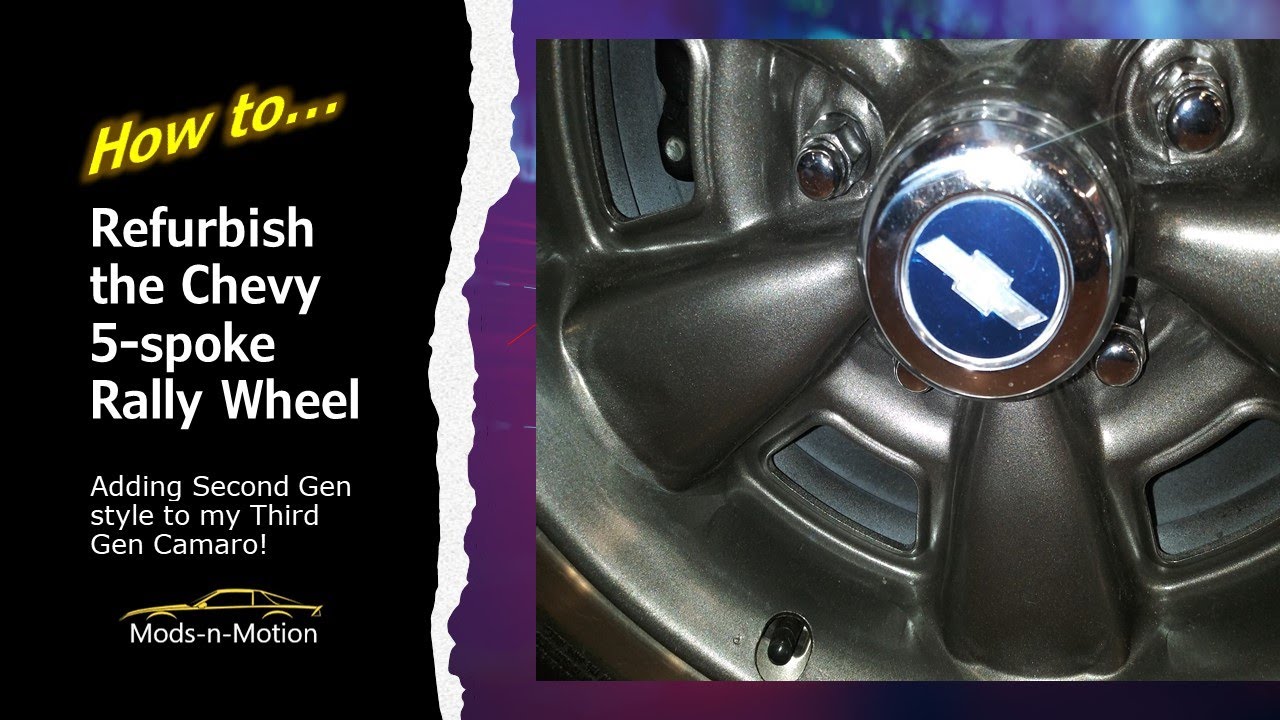 How to Refurbish Chevy Five Spoke Rally Wheel