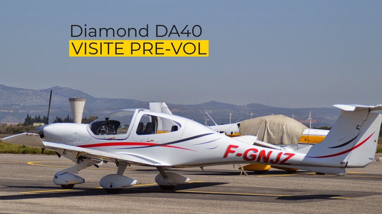 Visite pré-vol Diamond DA40