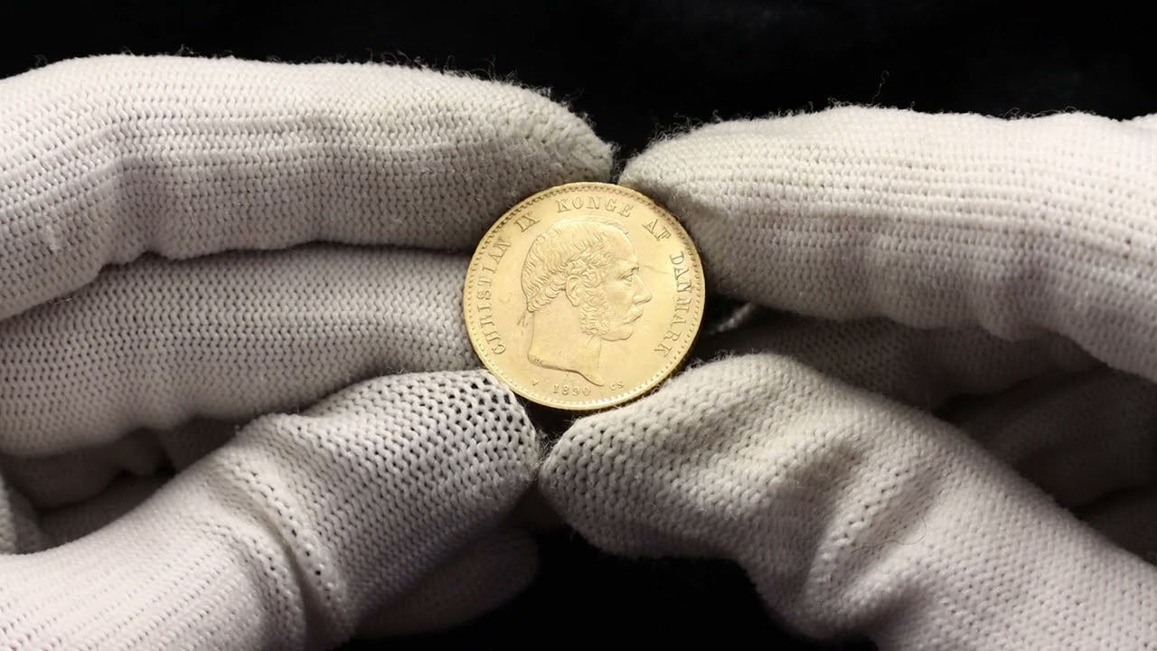 Lot 49 Denmark 20 Kroner 1890 CS