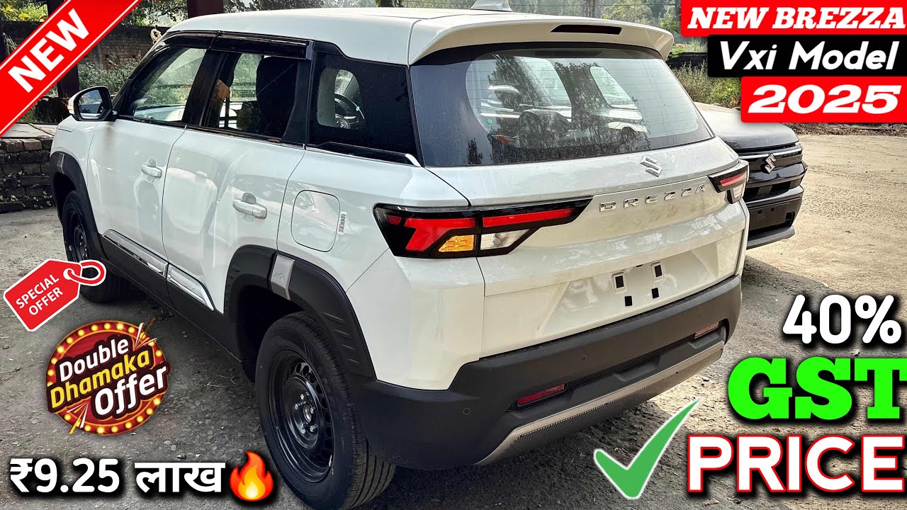 Updated✅ Maruti Brezza Vxi 2025 | Brezza 2025 New Model | Brezza 6 Airbags | Brezza Facelift 2025