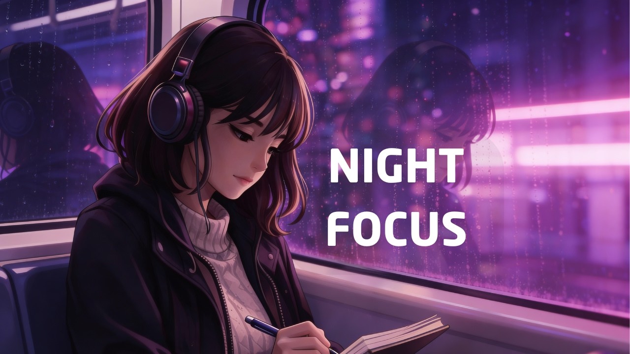 Night Focus Lo‑Fi (No Lyrics) | 2 Hours