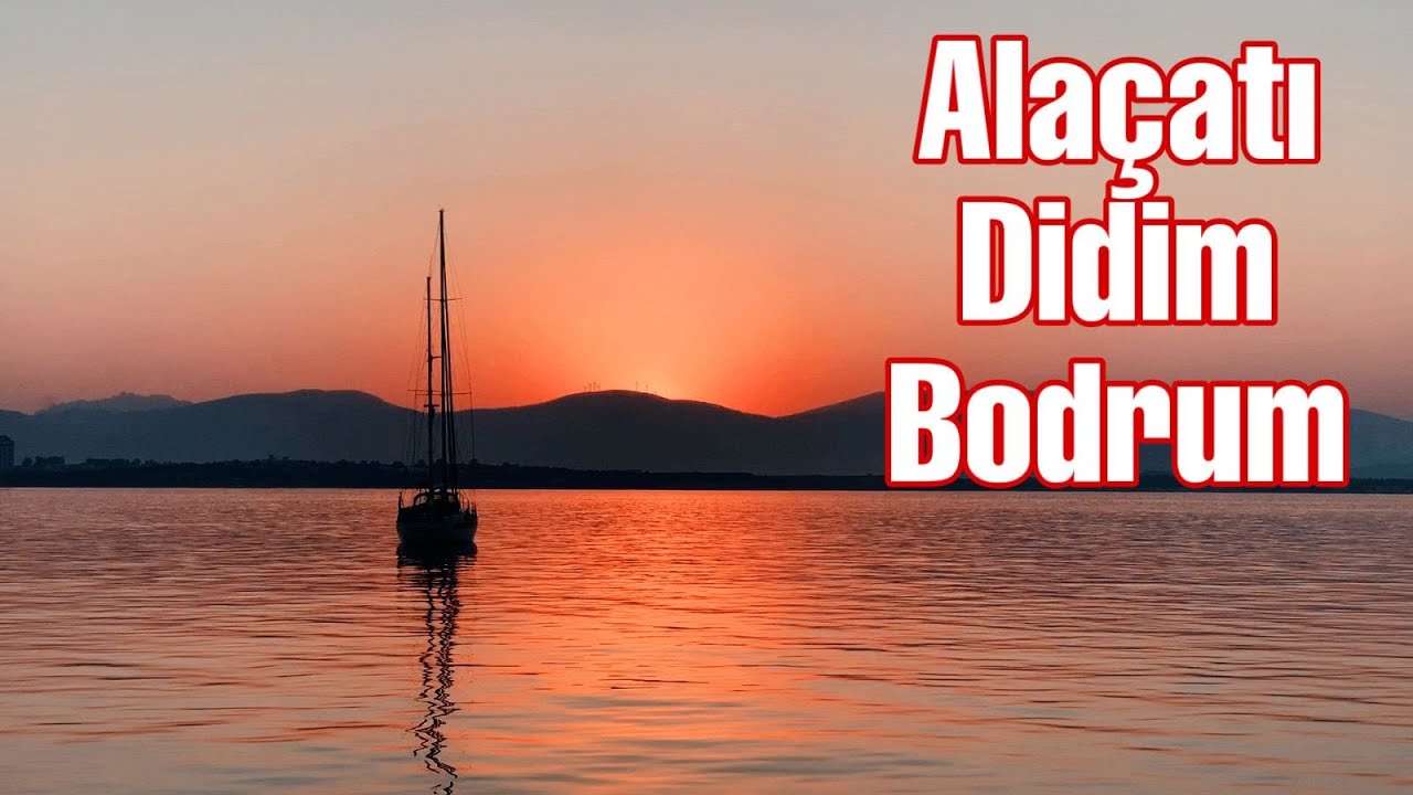 Yelkenli Tekne ile Alaçatı  Didim  Bodrum Gümüşlük  TEKNEDE DENİZDE YAŞAM  (Sailing Turkey)
