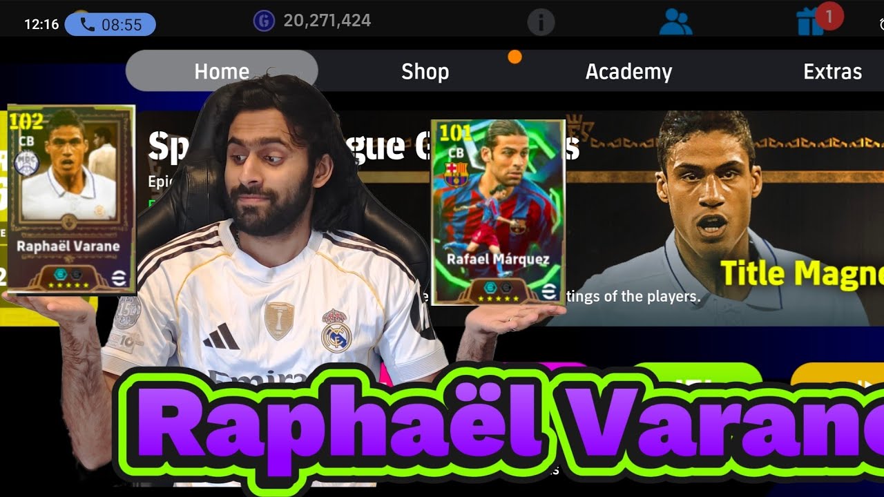 💯 WORKING TRICK 💪🏻  Raphaël varane 💎 Very Simple trick ✅📈