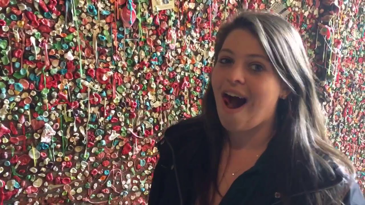 NASTY-Nicole chewing gum from the Seattle Gum Wall