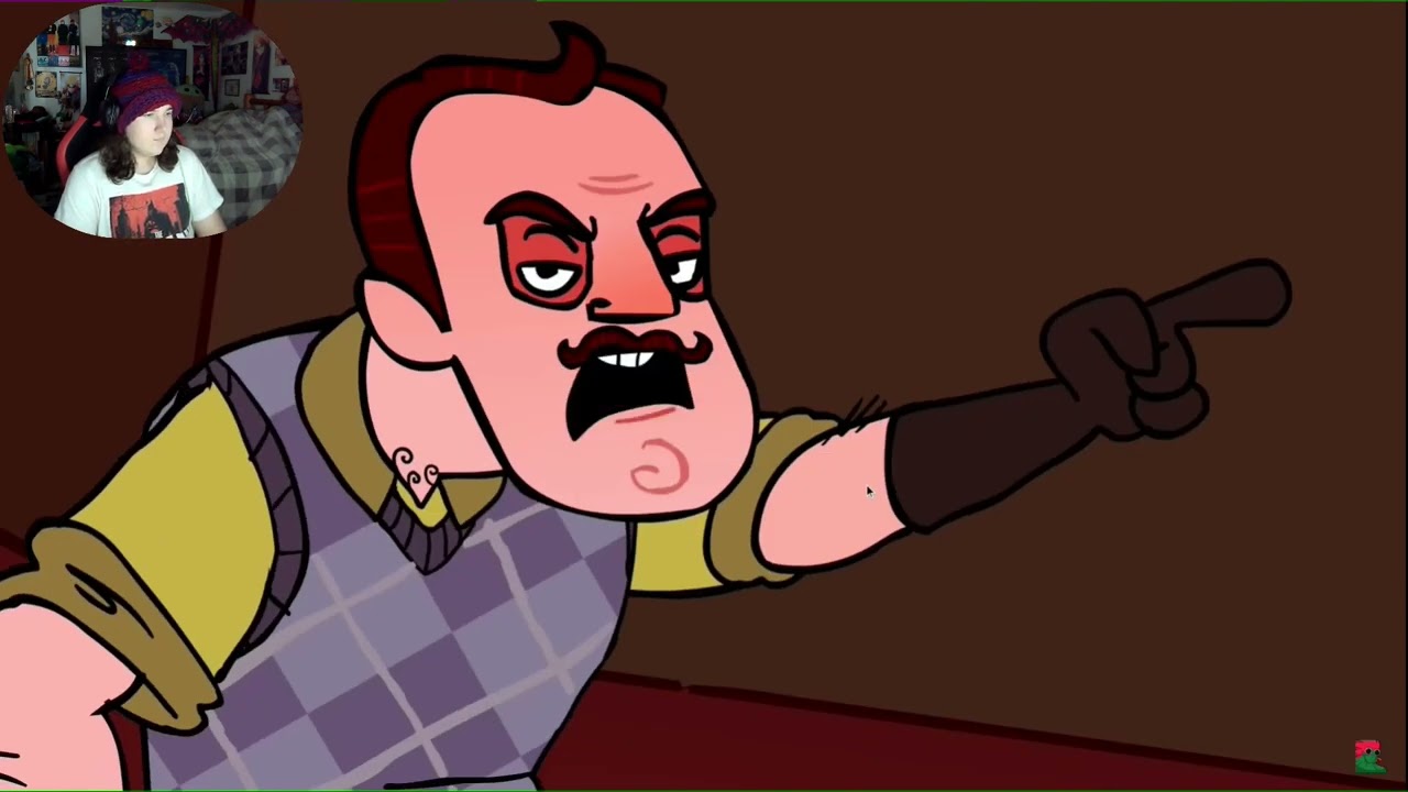 Watching The Old Hello Neighbor Animation