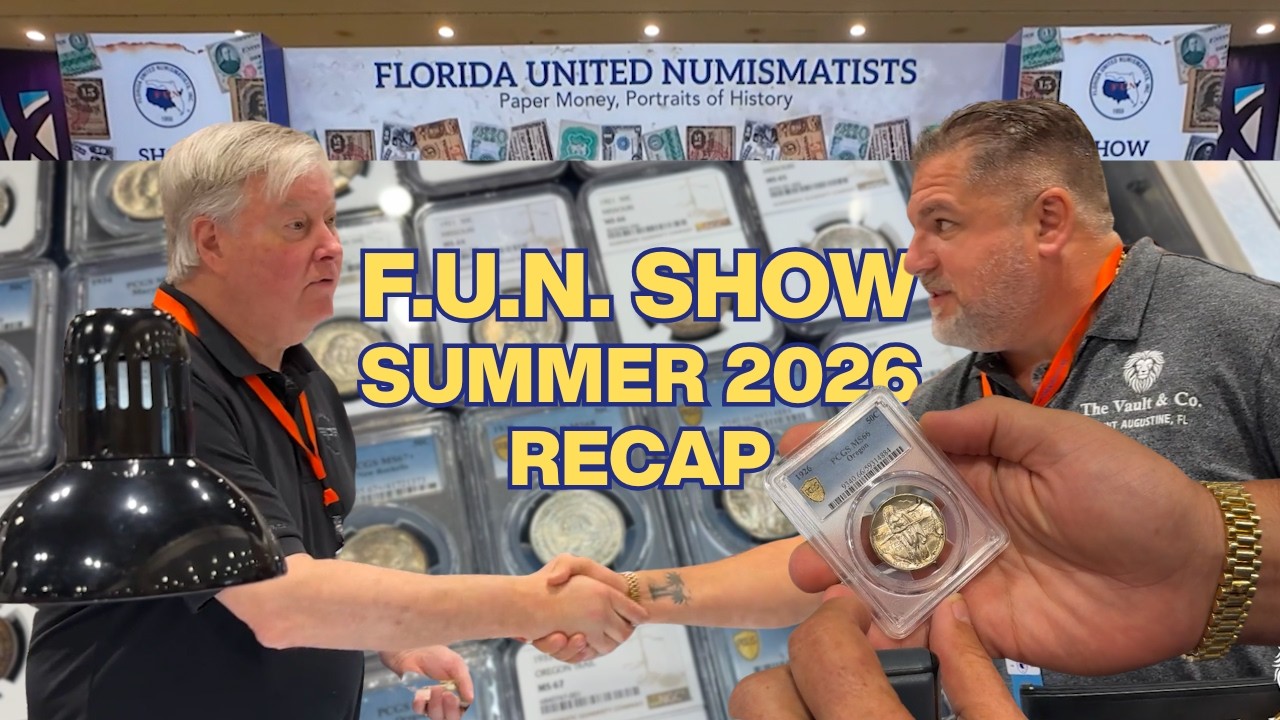 Summer F.U.N. Coin Show 2026 🪙 Making Deals, Flipping for Profit, Cracking & Regrading & more!