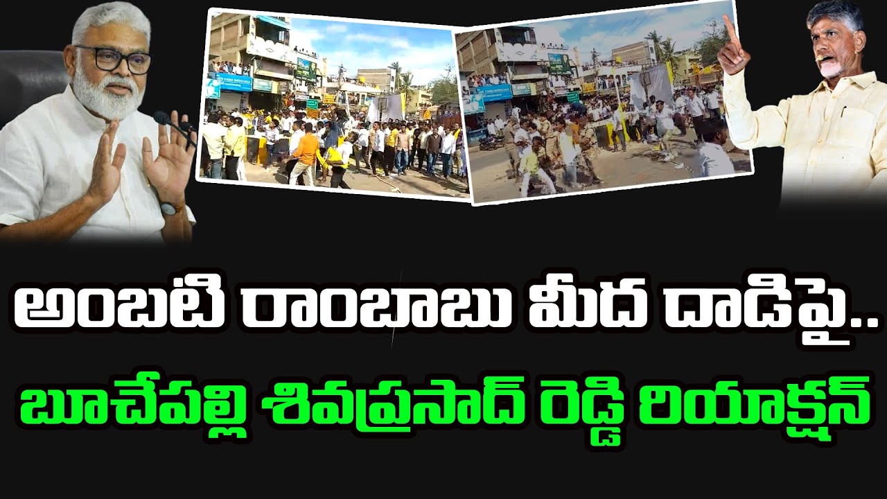 Buchepalli Siva Prasad Reddy React On TDP Leaders Attack On Ambati Rambabu : PDTV News