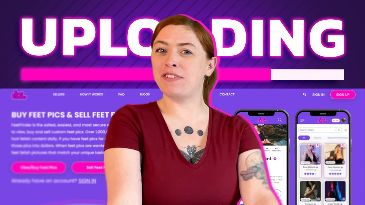 How to Upload A Photo on FeetFinder? |  Uploading Feet Photos on FeetFinder.Com