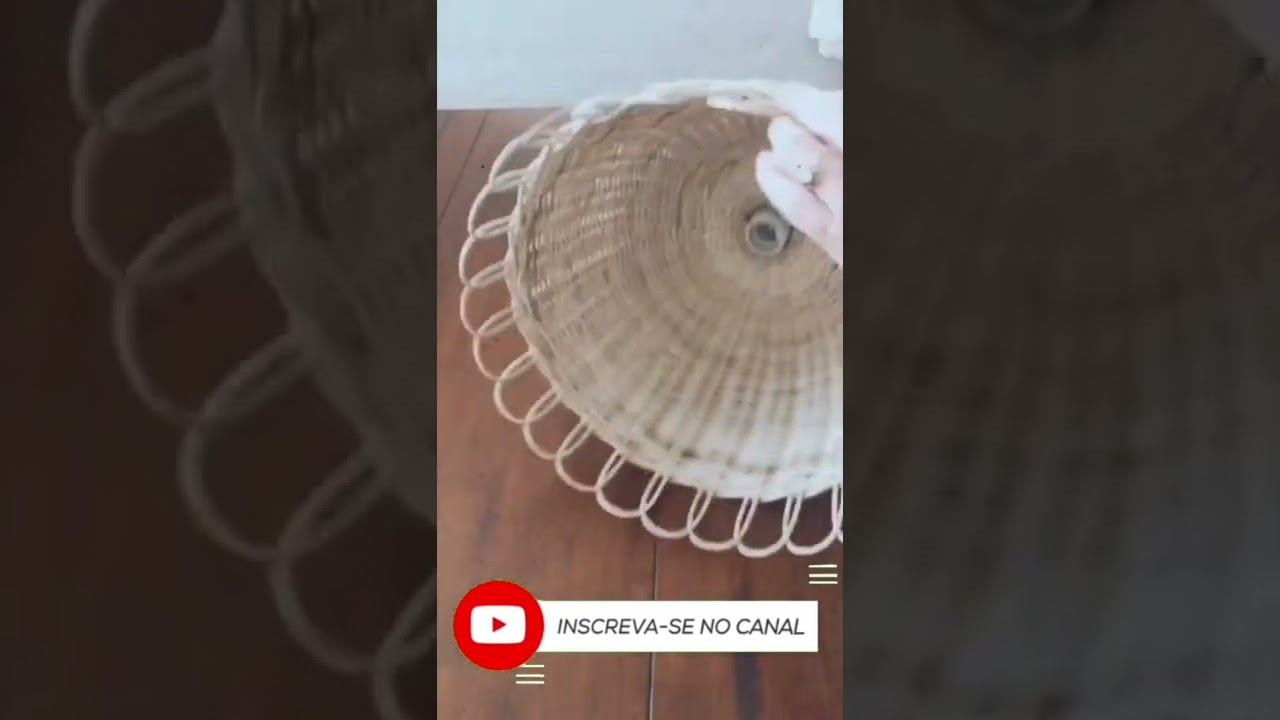 Veja como &eacute; simples e f&aacute;cil fazer um pendente para lumin&aacute;ria | Lumin&aacute;ria Pendente | DIY