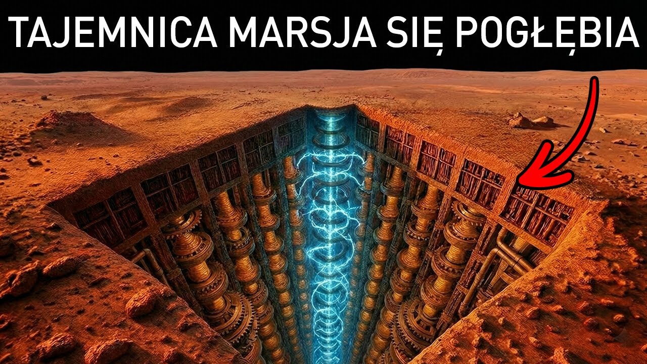 NASA znajduje dowody, że życie mogłoby ukrywać się w podziemnych jaskiniach na Marsie