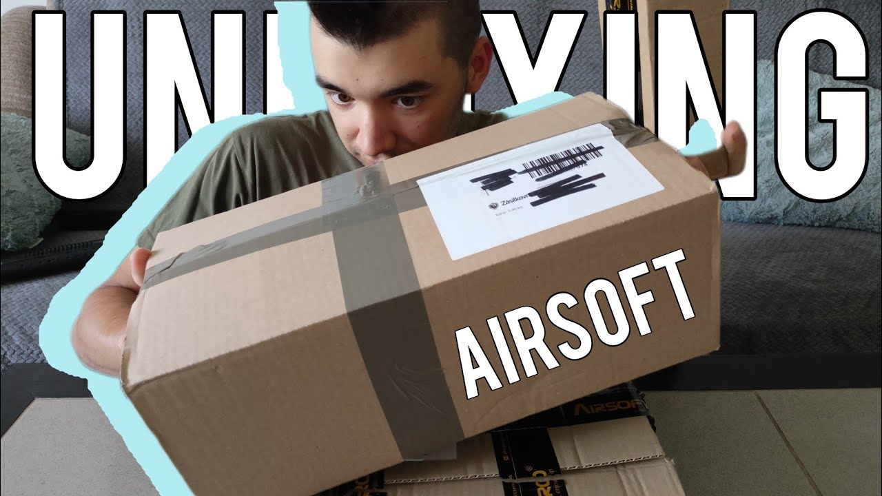 Tři zbraně v jednom unboxingu... Airsoft unboxing (CZ/SK)