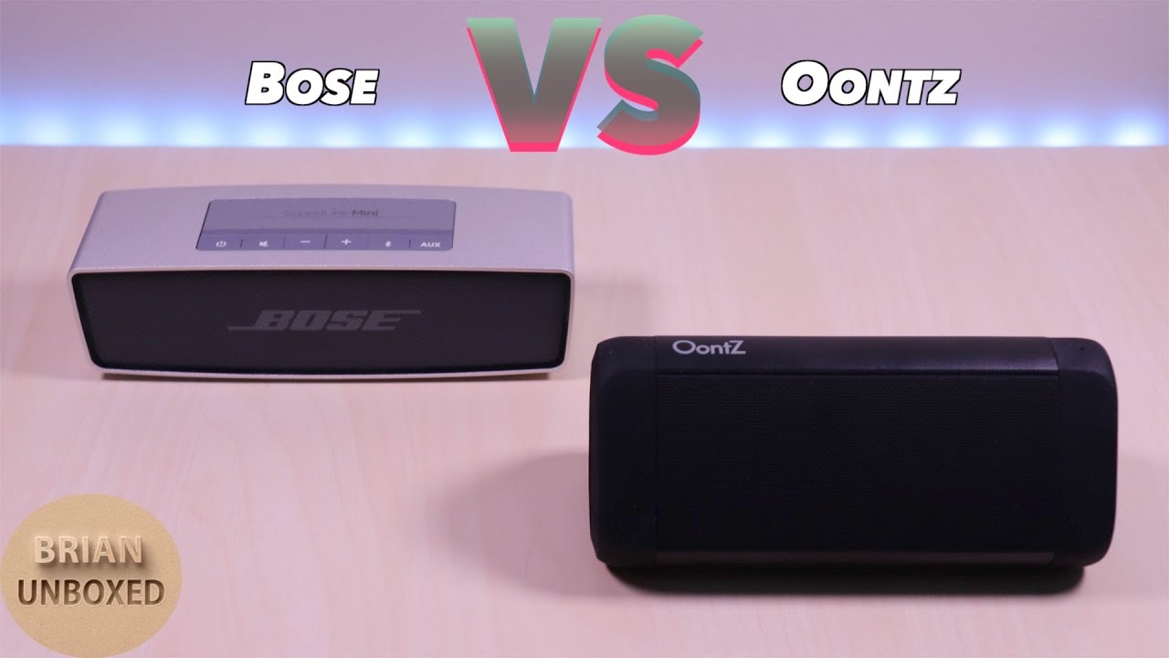Oontz vs Bose - Can a $40 speaker compare to a $200 speaker?