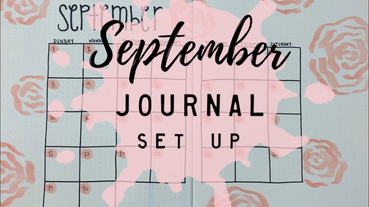 SEPTEMBER 2019 Journal Setup | BudgetWithBri