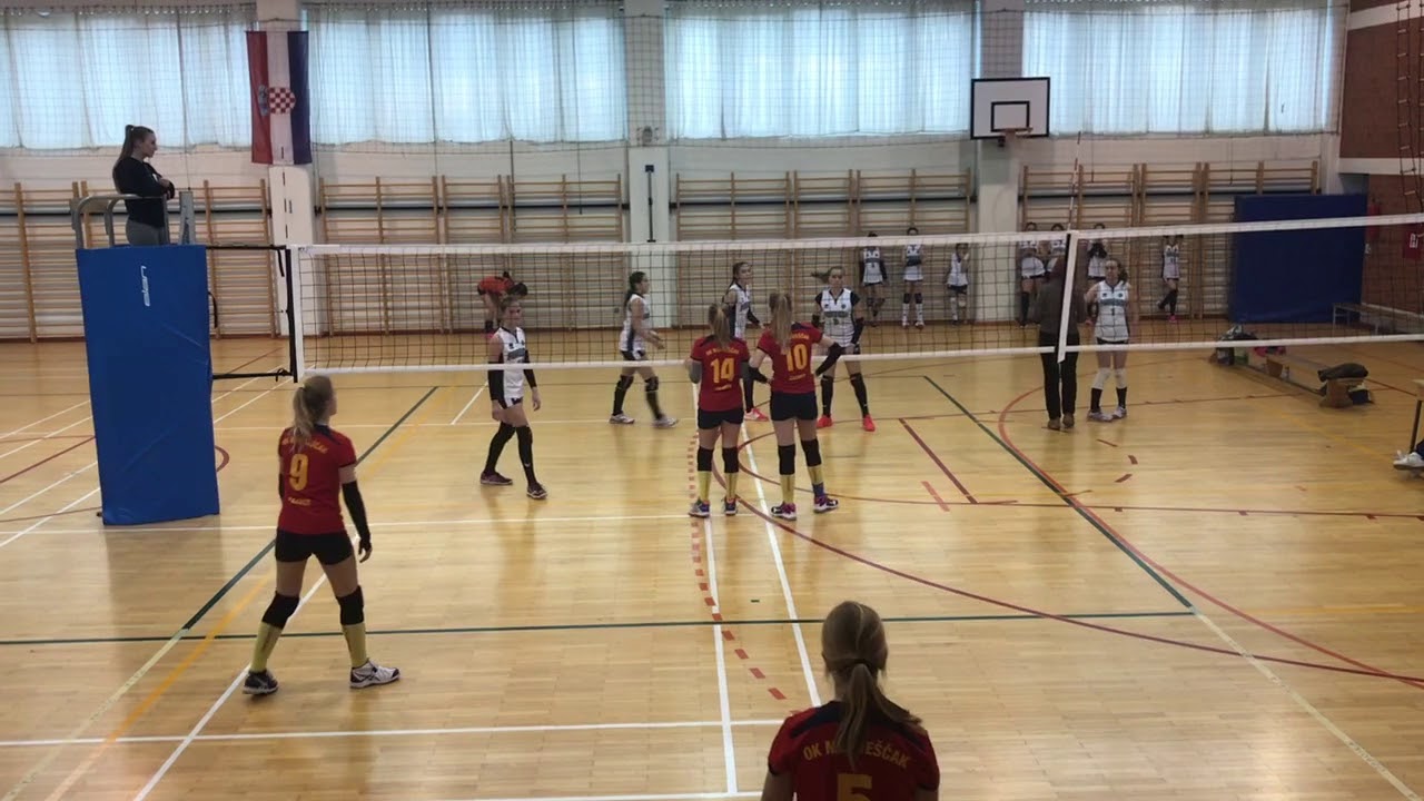 MALA ODBOJKA OK FORESTA-OK MEDVE&Scaron;ĆAK 1:2 TREĆI SET FINALE REGIONALNO IVANEC 24.03.2018.