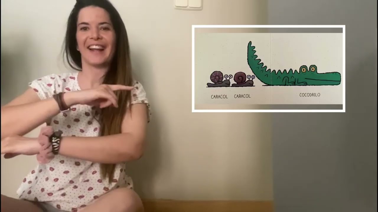 Cuento con signos. Animales de Kalandraka