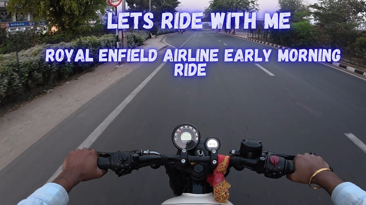 Royal Enfield Hunter 350 Early Morning Ride POV Pure Raw Exhaust Sound 
