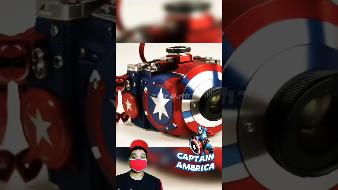 Camera like captain america #marvelstudios #avengers #spiderman #superman #marvel #superhero #batman