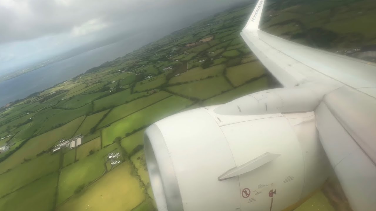 RYANAIR TAKEOFF FROM BELFAST | BFS-EDI | JSM AVIATION