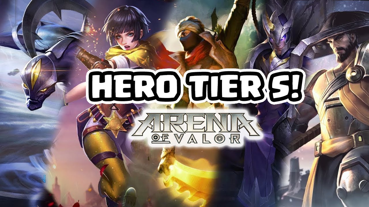 Hero Terkuat atau Tier S di Arena of Valor! Wajib Tau!