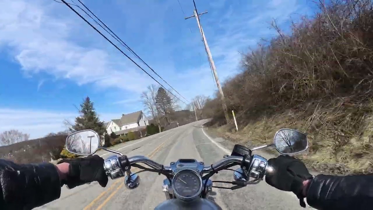 2003 Harley Davidson Sportster XL1200C Ride, Feb 28, 2026 Insta360 X4