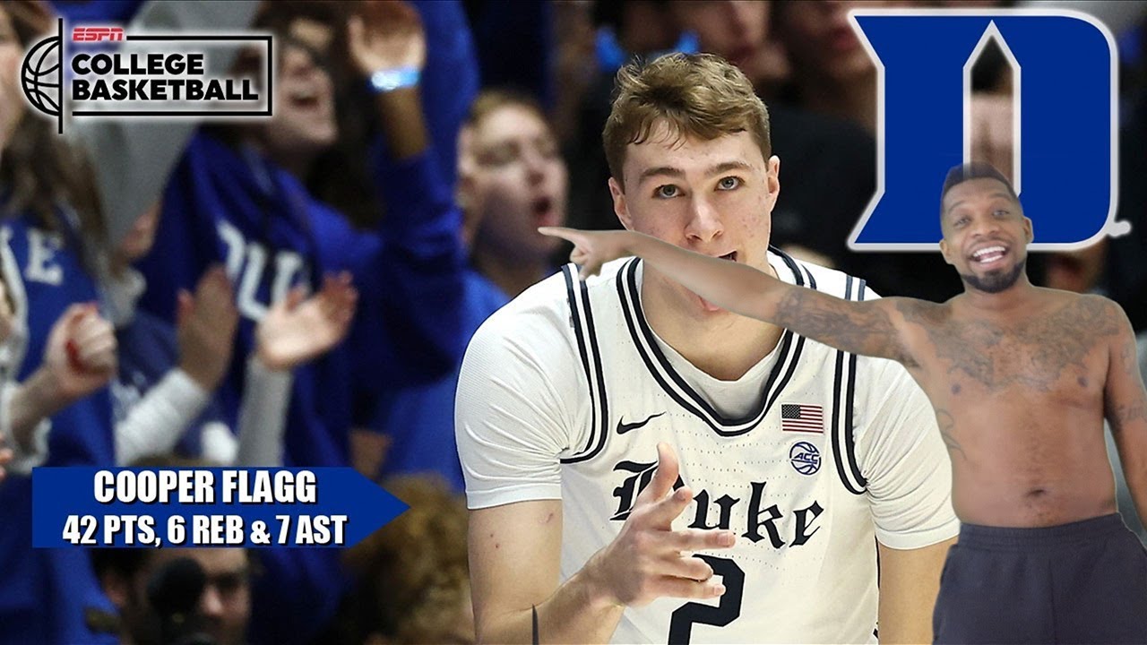 FACE OF THE NBA! COOPER FLAGG SETS NEW ALL-TIME ACC FRESHMAN SCORING RECORD🔥 42 PTS vs. Notre Dame 💥