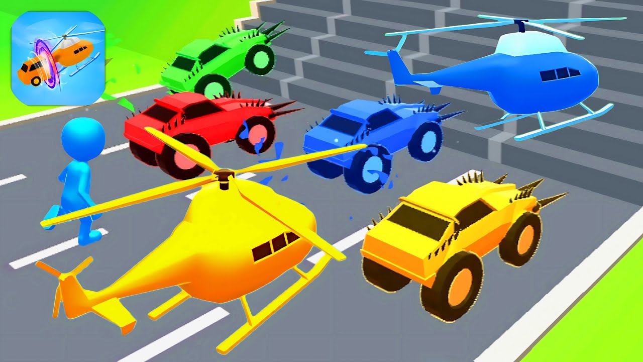 Shape shifting 🚲🚁🚗 All Levels Gameplay Walkthrough Android,ios Max Level Ep1175