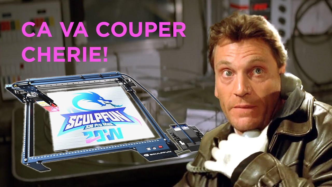 Test du graveur laser sculpfun S30 Pro MAX