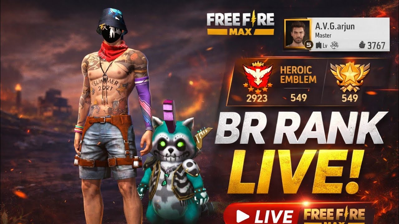 A.V.G.arjun.5 is live BR Highest level mas