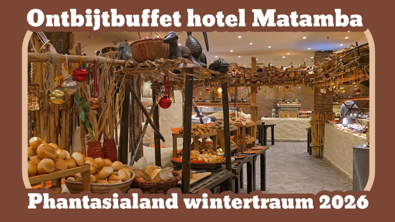 Ontbijtbuffet hotel Matamba [Phantasialand 2026]