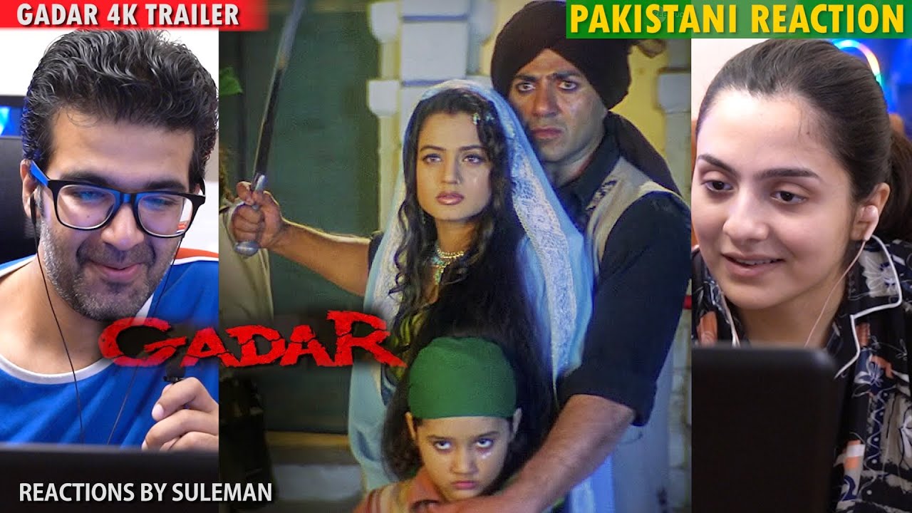 Pakistani Couple Reacts To Gadar : Ek Prem Katha 4K Trailer | Sunny Deol | Ameesha Patel