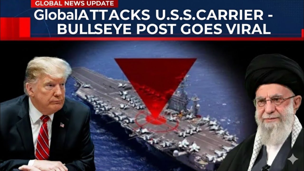 US Warship Under Attack? Trump's Military Build-Up Draws Blunt Warnings IRAN | Global News Update
