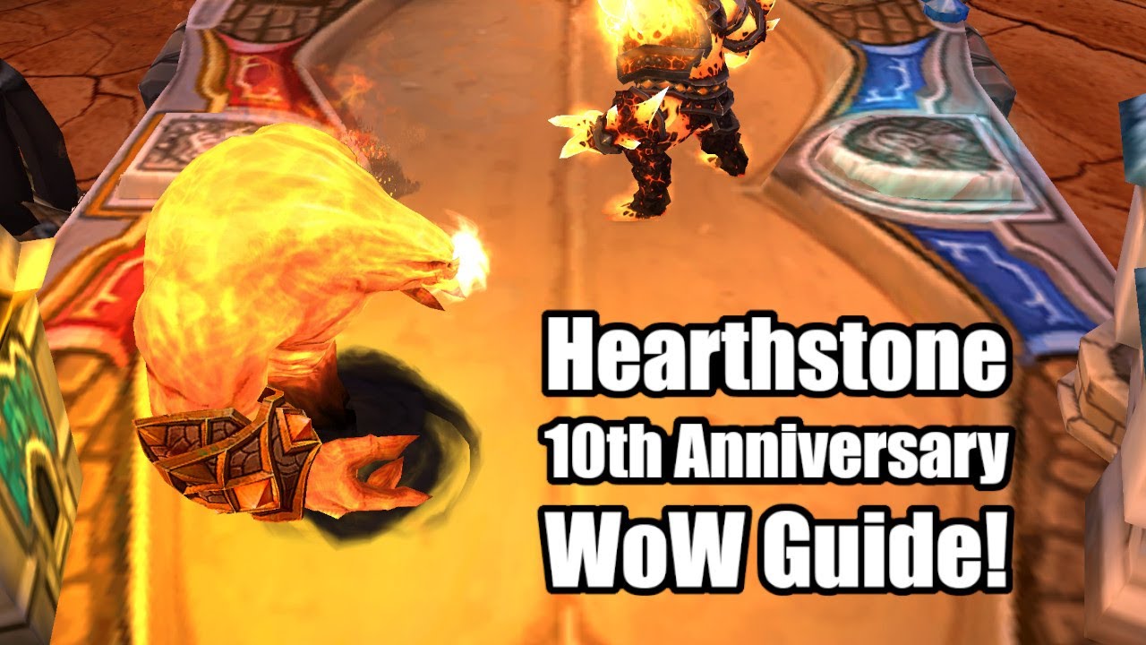 Hearthstone 10th Anniversary WoW Guide! How To Get These Rewards!