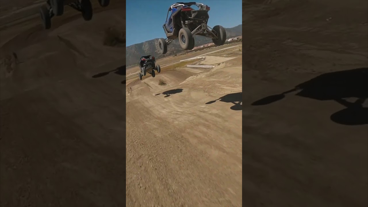 PRO R VRS TURBO R SKY JUMPS!! #shorts #turbor #pror #sxs