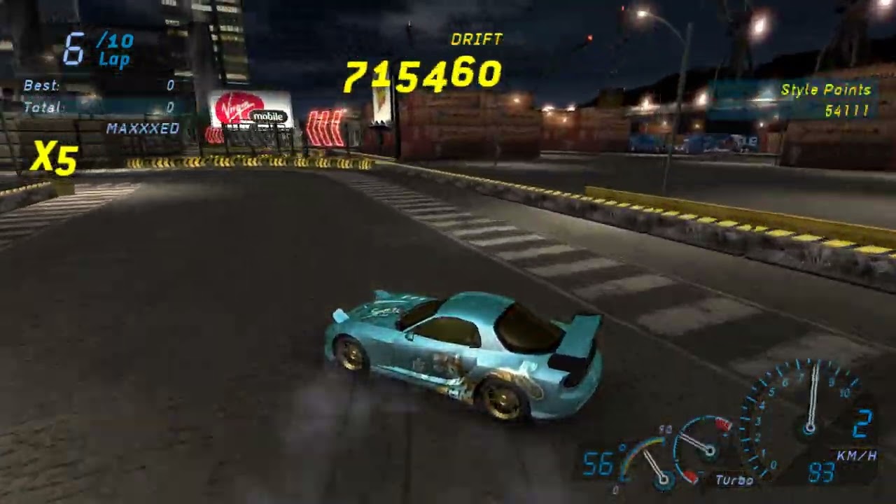 #7 DRIFT NFS Underground 1 [ NOT perfect, but not bad ]