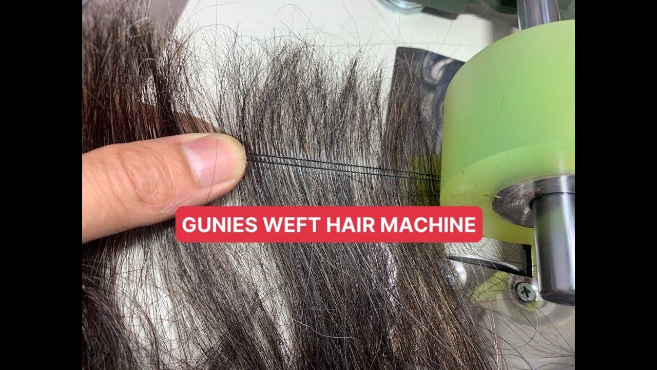 Genius weft hair extensions machine HSM Viet Nam