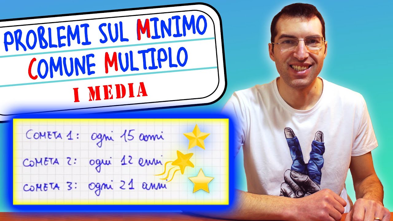 Problemi con il minimo comune multiplo: spiegazione con esercizio - 1ᵃ Media [Tutorial genitori]