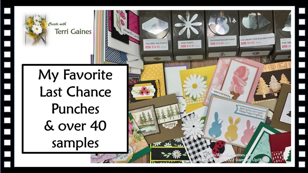 My Favorite Retiring Stampin Up Punches & over 40 Projects made with them