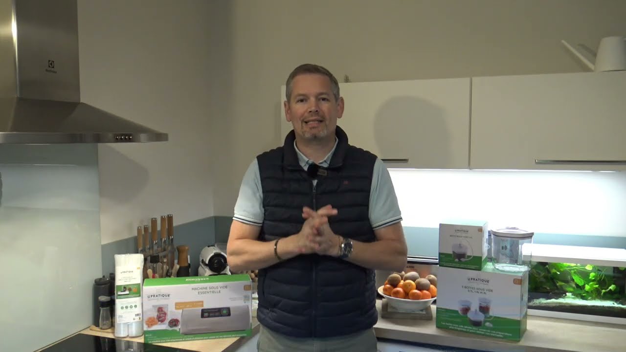 Test de la machine sous vide essentielle Le Pratique