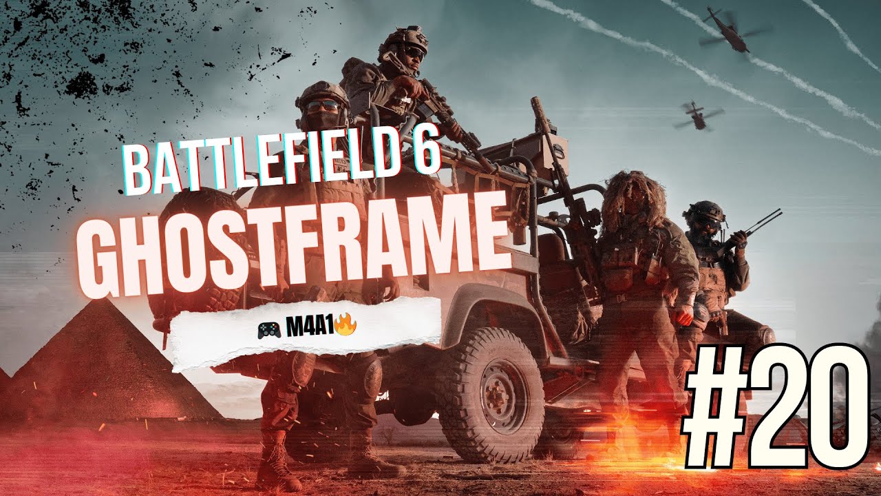 Battlefield 6 Multiplayer 4K 60FPS - ⚡M4A1 META Epic Moments 🔥